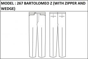 MODEL 267 BARTOLOMEO Z -  WITH ZIPPER AND WEDGE