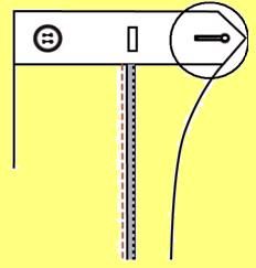  П13 CONTRAST BUTTONHOLE