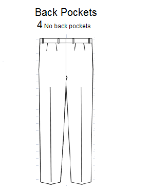 TWO BACK POCKETS