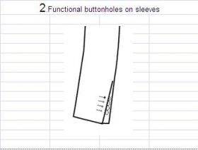 C41 FUNCTIONAL BUTTONHOLES