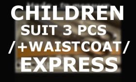 CMT - SUIT 3 PARTS /+WAISTCOAT/ - EXPRESS